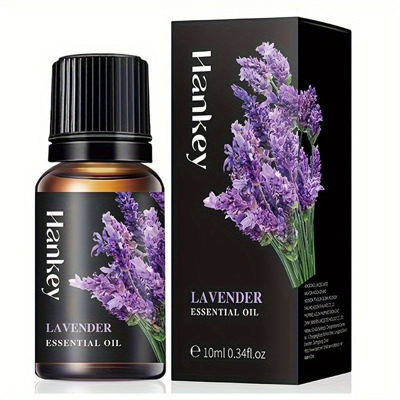 6pcs Essential Oil Set - Natural Skin Care and Relaxation Solution for Massage, Body and Mind Wellness - Mint and Lavender Blend for Soothing and Calming Experience