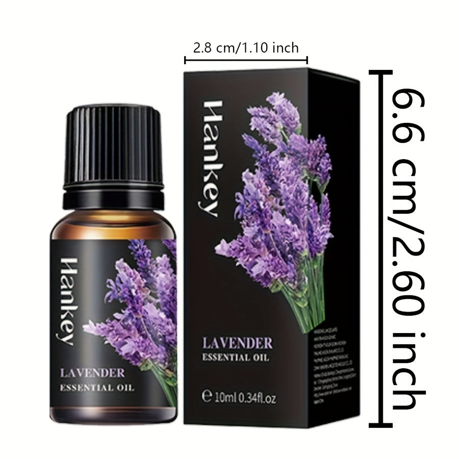 6pcs Essential Oil Set - Natural Skin Care and Relaxation Solution for Massage, Body and Mind Wellness - Mint and Lavender Blend for Soothing and Calming Experience