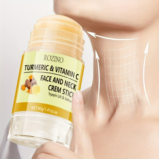 Autumn and Winter Turmeric + Vitamin C Moisturizing Care Stick 40g Contains a variety of skin care ingredients Deeply moisturizing and hydrating Quickly absorbed with one touch Protects the skin and makes the neck smoother an