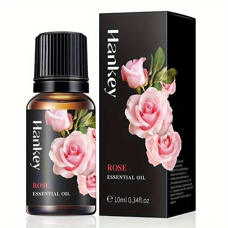 6pcs Essential Oil Set - Natural Skin Care and Relaxation Solution for Massage, Body and Mind Wellness - Mint and Lavender Blend for Soothing and Calming Experience