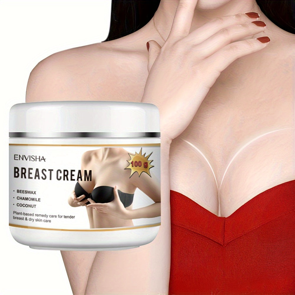 1pc, Breast Firming Cream (100g), Enriched With Jojoba Oil & Vitamin E, Honey-Infused, Lifting & Tightening Skin Care, Moisturizing Formula, Body Massage Cream For Women